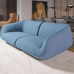 Sofa Nook Innen Stoff 8214 Blau Petrol Außen Stoff 8206 Nordic Blau