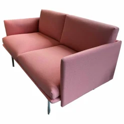 Sofa Outline Stoff Vidar Fb. 622 Rosa