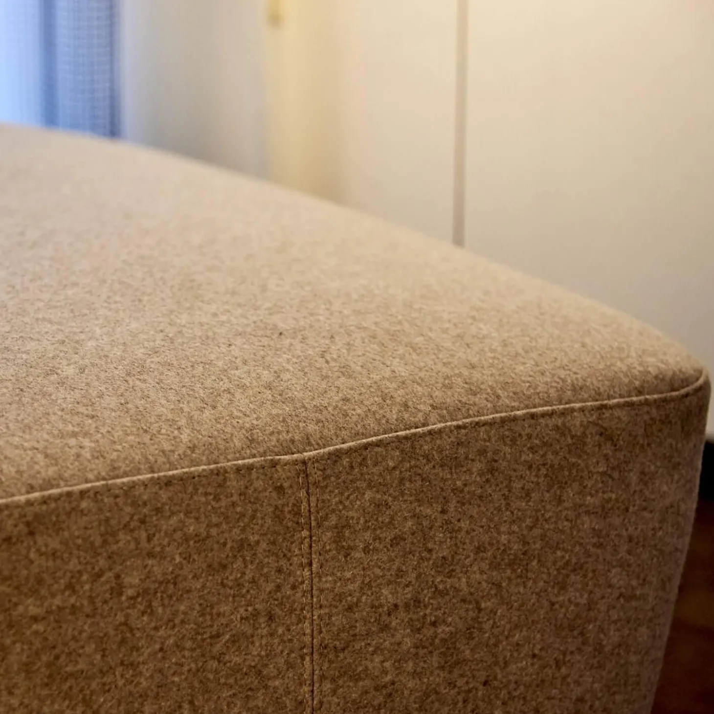 Sofa Polar Bezugsstoff Divina Melange 3 Farbe 227 Beige Creme