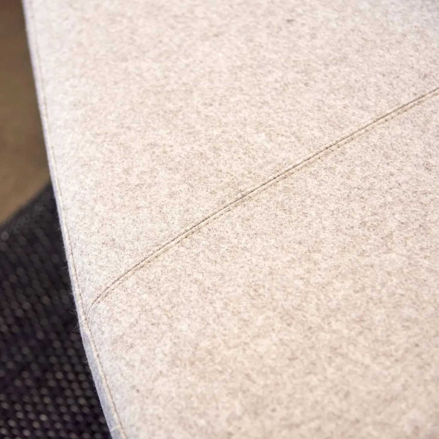 Sofa Polar Bezugsstoff Divina Melange 3 Farbe 227 Beige Creme