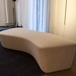 Sofa Polar Bezugsstoff Divina Melange 3 Farbe 227 Beige Creme