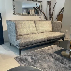 Sofa Polo Lounge Stoff BW-1769-191 Scott Fuß Schwarz Gebeizt