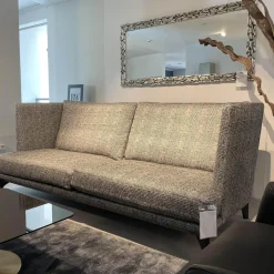 Sofa Polo Lounge Stoff BW-1769-191 Scott Fuß Schwarz Gebeizt