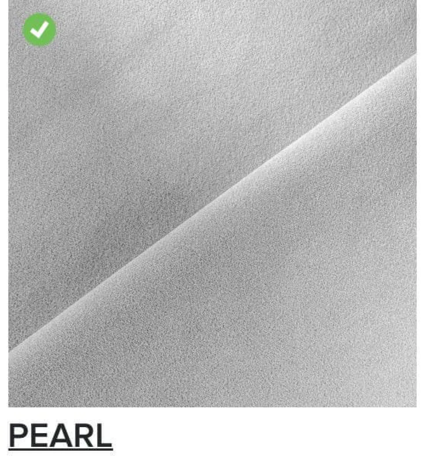 Sofa Prado 3 Sitzer T120 Stoff Alcantara A Pearl Grau Gestell Lack Schwarz