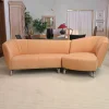 Sofa Pupilla Leder Coral Mit Longchair
