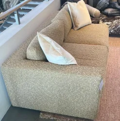 Sofa Salon Nana Stoff A1509 Zero 0003 Senape Fuß 641 RAL 7016 Anthrazit