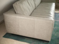 Sofa Sensation Leder 192 Rhino 19214 Grau Füße 600 M051518