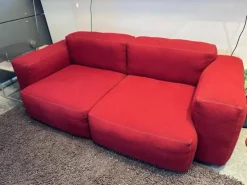 Sofa 2-Sitzer Mags Soft Bezug Hallingdal 687 Naht Dark Grey