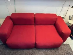 Sofa 2-Sitzer Mags Soft Bezug Hallingdal 687 Naht Dark Grey