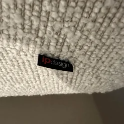 Sofa Soulmate Stoff Zoey 171 Creme Beige Gestell Massivholz Füße Kunststoff Schwarz