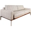Sofa Spirit 2 92,5 Stoff Scott BW 1769 292 Grau Beige Füße Metall