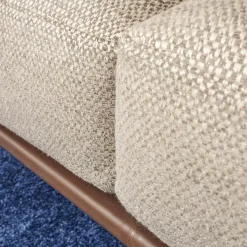 Sofa Spirit Stoff Emira BW 1732 272 Beige Gestell Metall Bronze Matt Inklusive Rückenverstellung