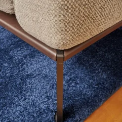 Sofa Spirit Stoff Emira BW 1732 272 Beige Gestell Metall Bronze Matt Inklusive Rückenverstellung