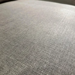 Sofa Spirit Stoff JAB Xantos 1 1362 093 Grau Gestell Platingrau Lackiert Metallfuß Chrom Mit Rückenverstellung Und Kissen