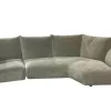 Sofa Standard Stoff T 8563 Grün Grau Gestell Mit Stoff Bezogen