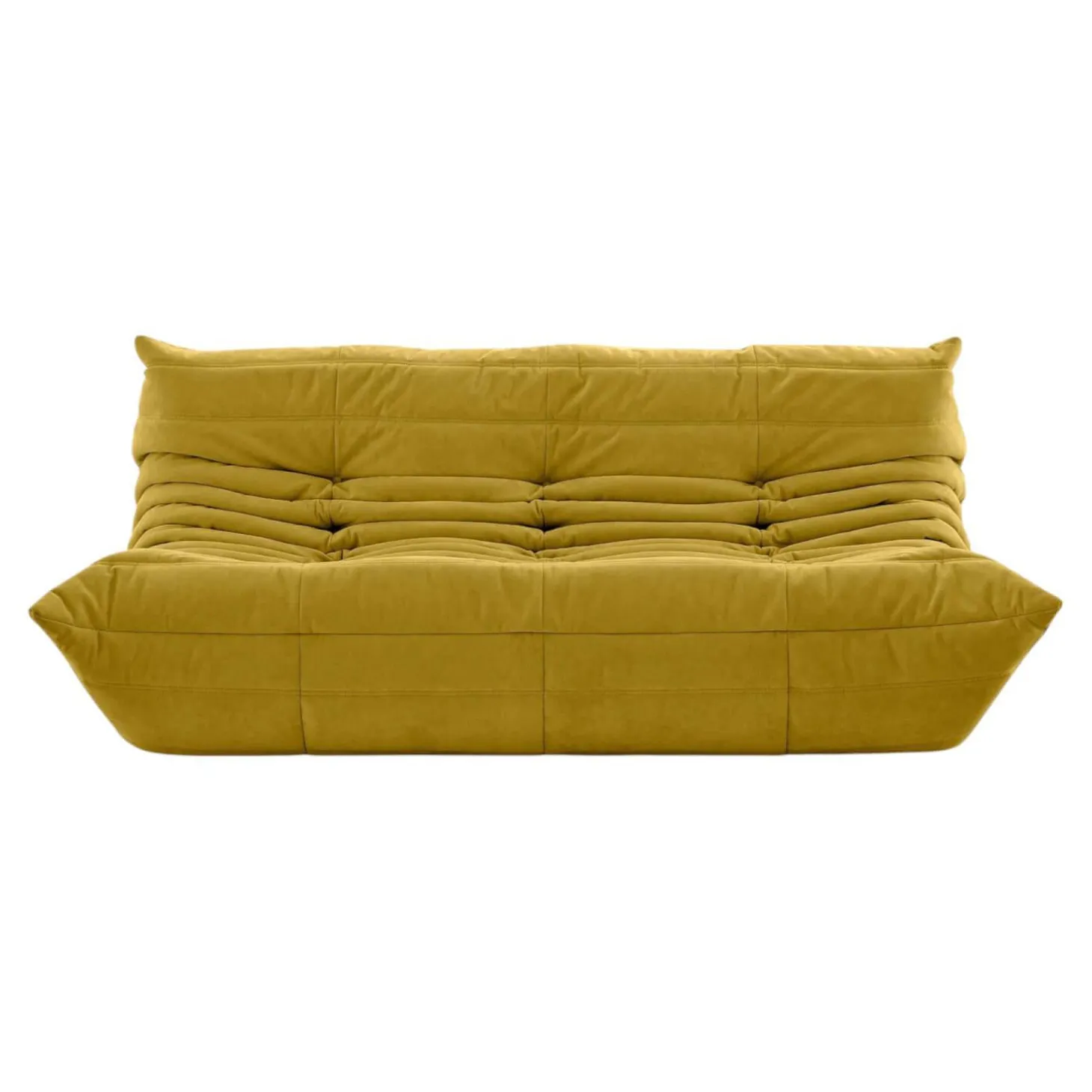 Sofa Togo Stoff A Alcantara Curry Gelb