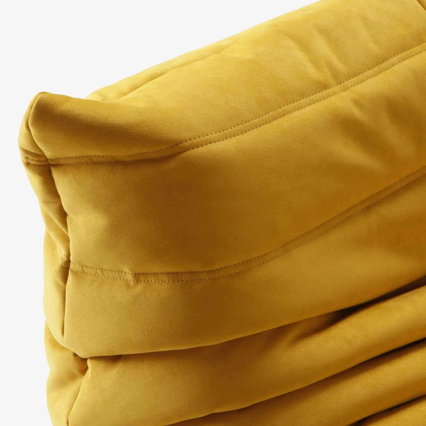 Sofa Togo Stoff A Alcantara Curry Gelb