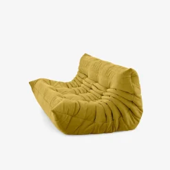 Sofa Togo Stoff A Alcantara Curry Gelb