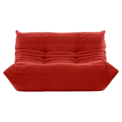 Sofa Togo Stoff Alcantara A Goya Red Rot