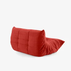 Sofa Togo Stoff Alcantara A Goya Red Rot