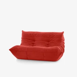 Sofa Togo Stoff Alcantara A Goya Red Rot