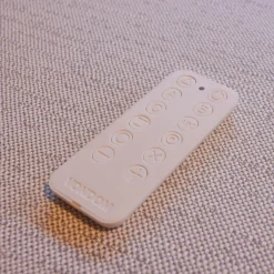 Sofa Vela Stoff Vinyl Silvertex Grau Außen Weiß