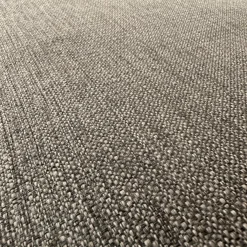 Sofa Victoria Bezug Stoff Bravo 18 Grau Füße Standard Holz Wenge Schwarz Ohne Dekokissen