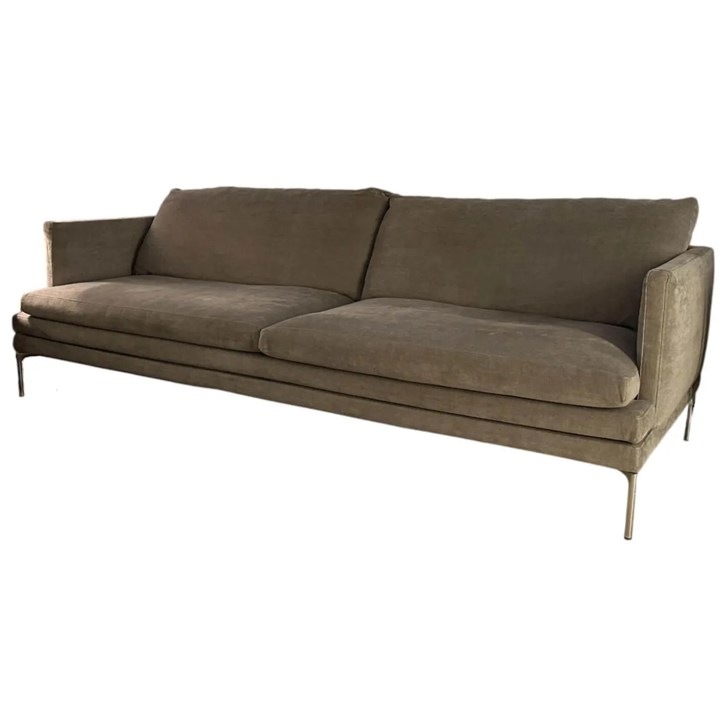 Sofa William Stoff Tessuto Talento Cat30 Saio 027614 Füße Poliert