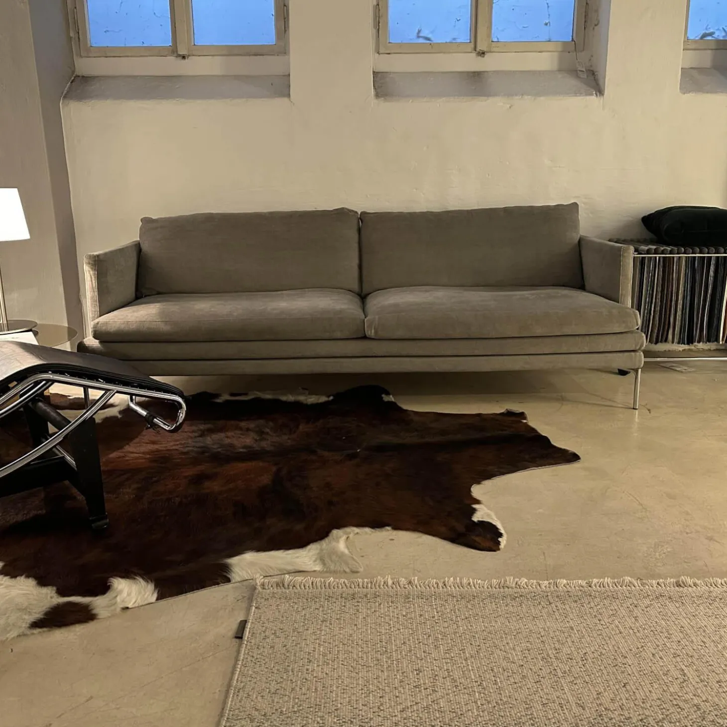 Sofa William Stoff Tessuto Talento Cat30 Saio 027614 Füße Poliert