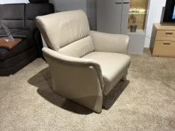 Sofagarnitur Himolla 9553 MB Föhr Superlastic Plus Federkern Bezug Leder Longlife Quarz