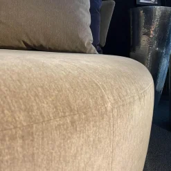 Sofainsel Amoenus Maxalto Stoffbezug Grau Inklusive 4 Kissen