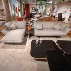 Sofasystem Beam Stoff Marocco 13 Sabbia Untergestell Lackiertes Aluminium