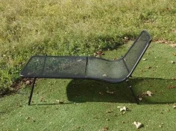 Sonnenliege Round Stahl 24 Nero