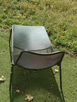 Sonnenliege Round Stahl 24 Nero