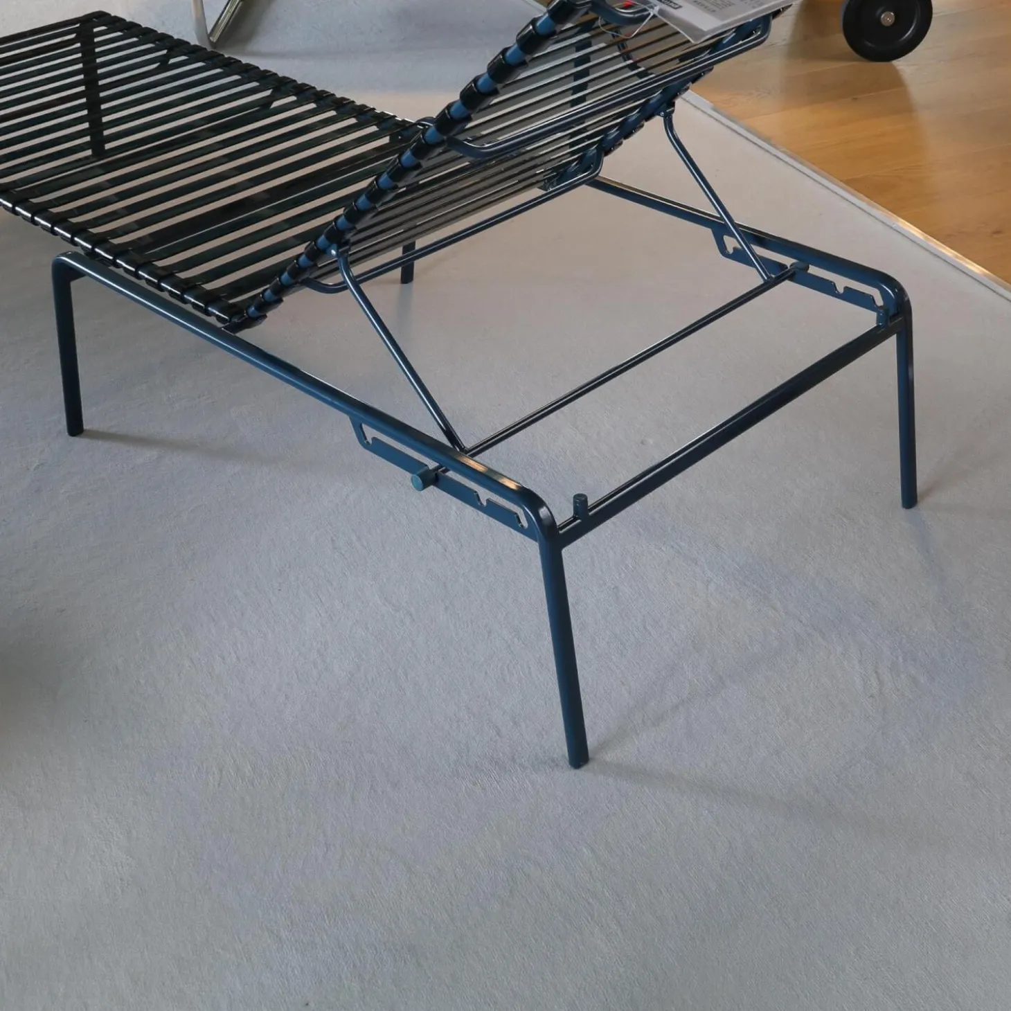 Sonnenliege Striped Lettino Gestell Stahlrohr Blau 5062 Sprossen Polyamid Blau 2025 TR