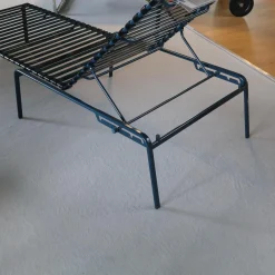 Sonnenliege Striped Lettino Gestell Stahlrohr Blau 5062 Sprossen Polyamid Blau 2025 TR