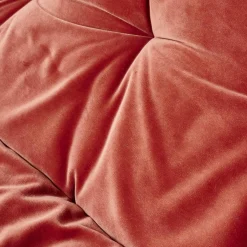 Soulmate Sofa 220/110 Stoff City Velvet Reloaded CA7832/063 Rot