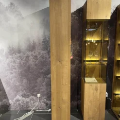 Standelement Benjo Kerneiche Umato Sägerau Gebürstet