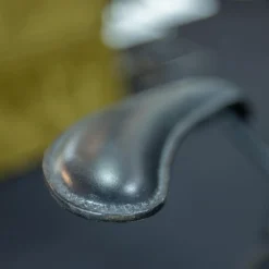 Stuhl 3207 Serie 7 Sitzschale Vollpolster Bezug Leder Kat. 5 Schwarz Untergestell Stahlrohr Verchromt