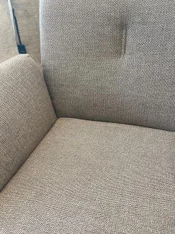 Stuhl Alvo Stoff 9127 Braun Tellerfuß Schwarz