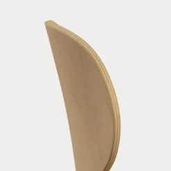 Stuhl Ameise Ahorn Furniert Gestell Chrom