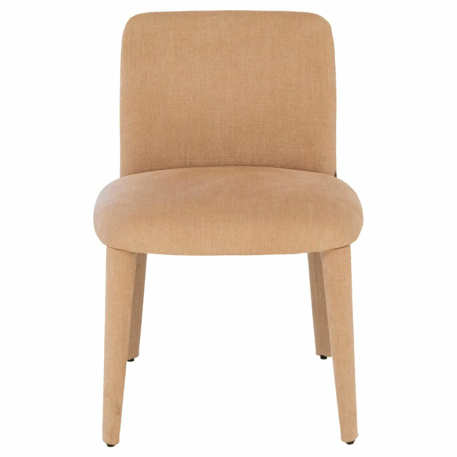 Stuhl Babi Stoff TDC139 Cassiopea Braun Rosa Abziehbar Füsse mit Stoff bezogen