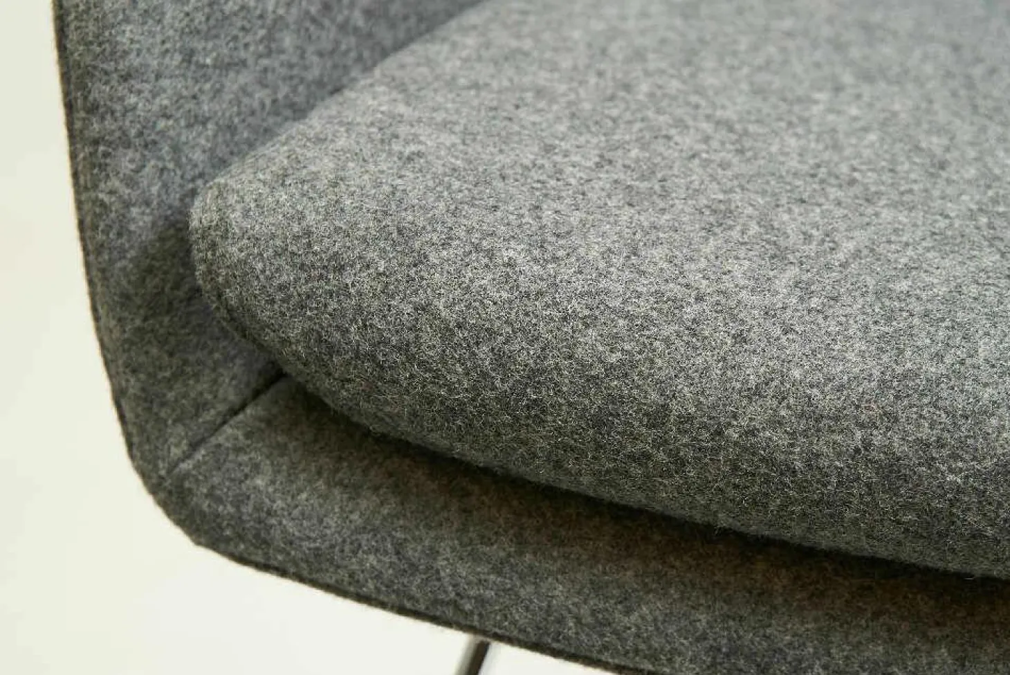 Stuhl Cordia Stoff 95 9654 Melange Metalluntergestell Verchromt