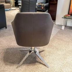 Stuhl DS 279/101 Leder Touch Umbra 02 Braun