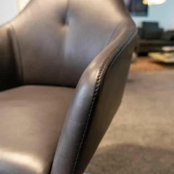 Stuhl DS 279/101 Leder Touch Umbra 02 Braun