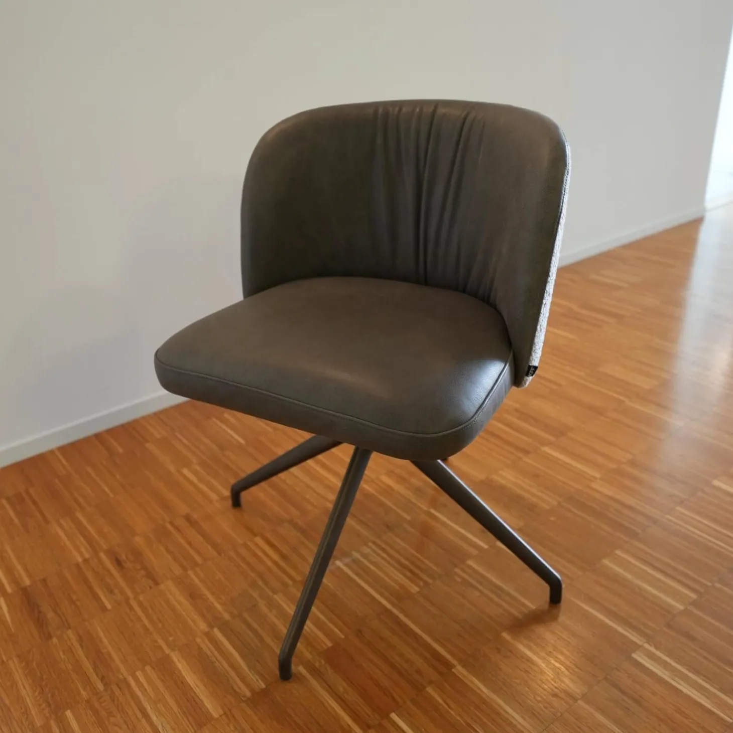 Stuhl Gaia Casual V2 Stoff Ascot Toffee 2402 Leder Rawhide Dawn 352