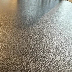 Stuhl Giacomo Bezug Leder Schwarz Gestell Verchromt