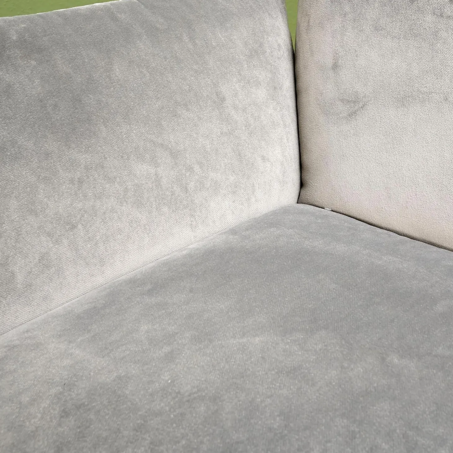 Stuhl Heaven Dining Mit Armlehnen Stoff City Velvet Reloaded Grau Kufe Metall Schwarz