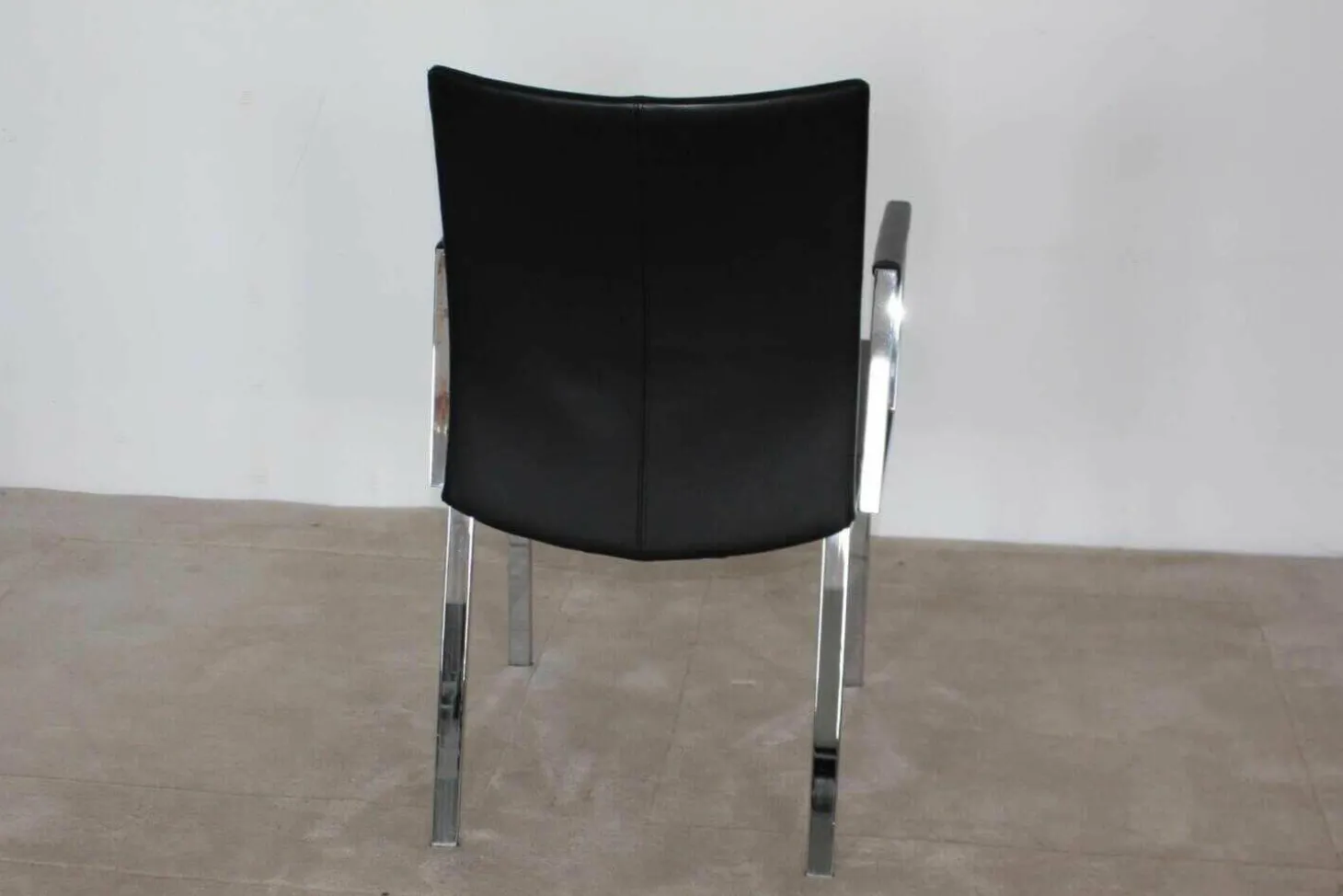 Stuhl Linus 2011-1 Leder 1 Schwarz