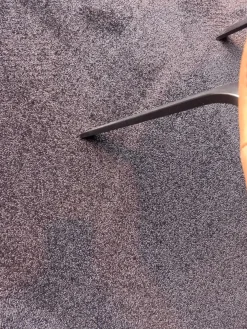 Stuhl Pec Leder Tabak Braun mit Armlehnen